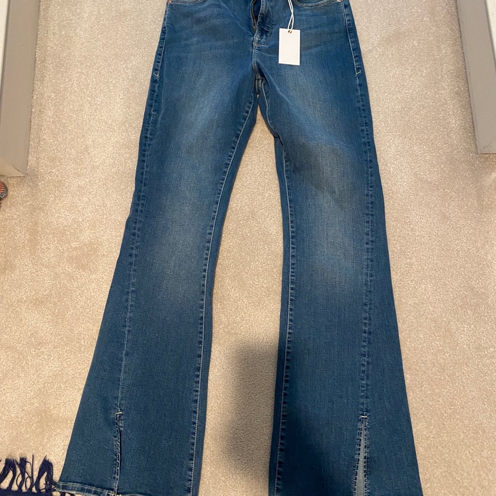 Good American Good Flair Twisted Slit size 8 NWT